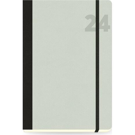 Ημερολόγιο ημερήσιο The Writing Fields Adventure 3070 14x21cm 2024 με λάστιχο flexbook ανάγλυφο εξώφυλλο Ice